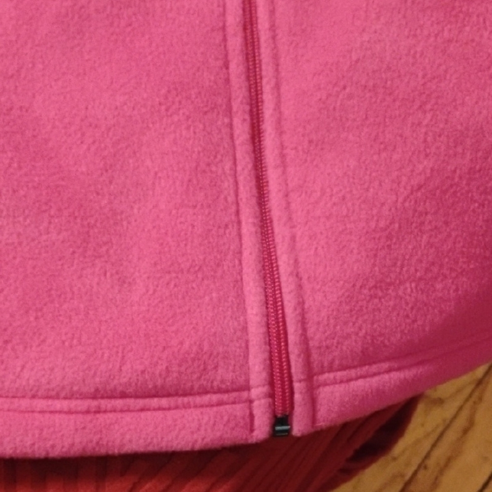 Columbia Pink Fleece Zip Vest - Picture 6 of 8